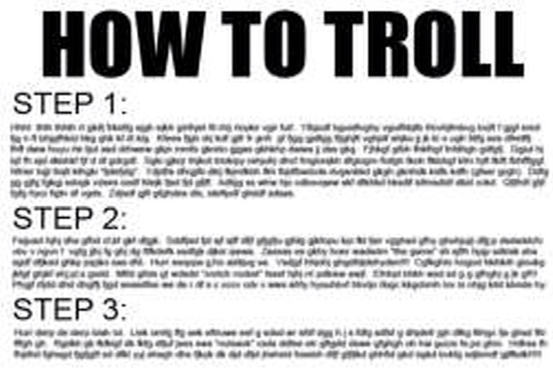 Trolling - What does trolling mean?