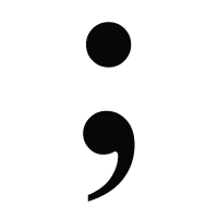 Inky Fool: Three Semicolons