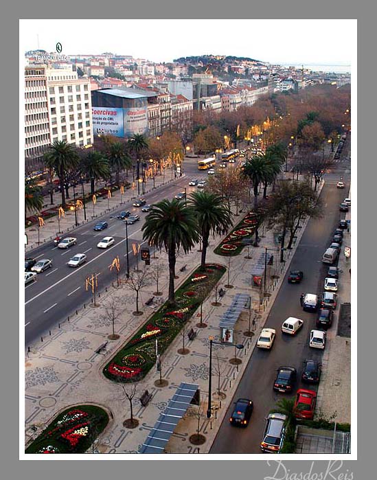 Avenida da Liberdade, Lisboa. Portugal Turismo