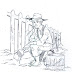 Tom Sawyer Coloring Pages