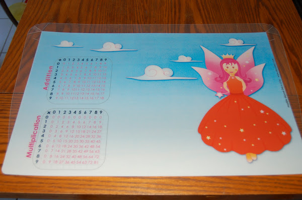 Sous-main additions et multiplications DECO D'AC