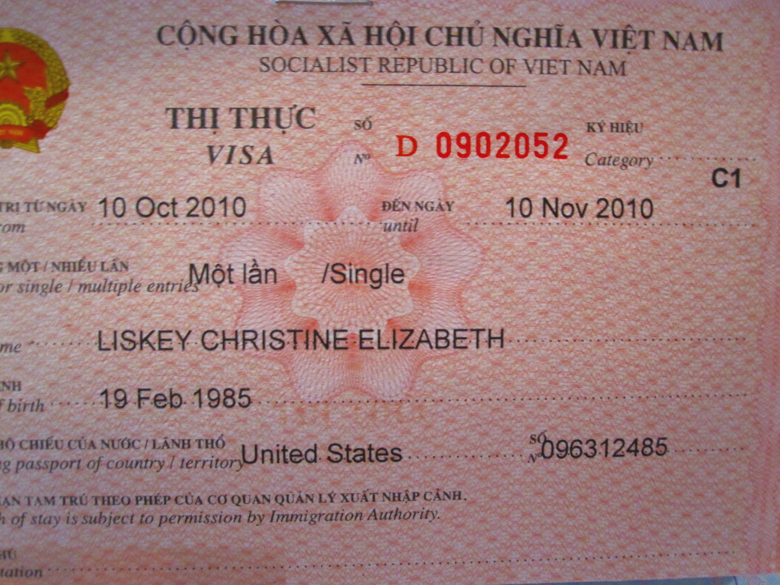 Паспорт вьетнам требования