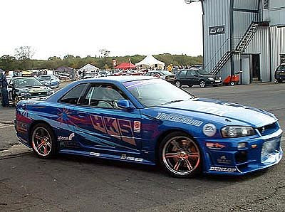 Nissan r34 skyline gtr racing clips #6