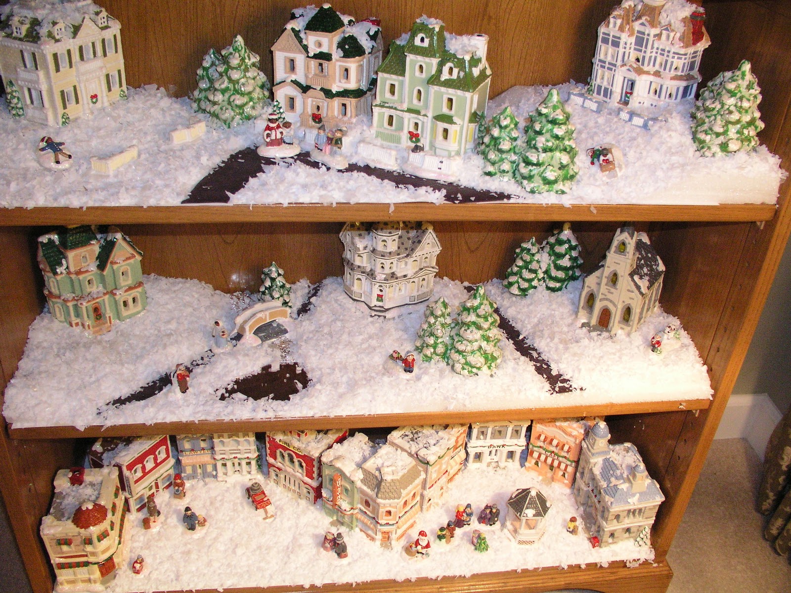 Shelf for sale christmas village