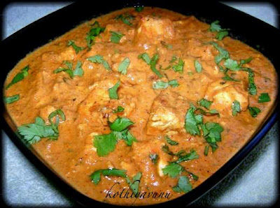 preparation butter ghee to masala / makhani, Panner Recipe by Kothiyavunu panner butter