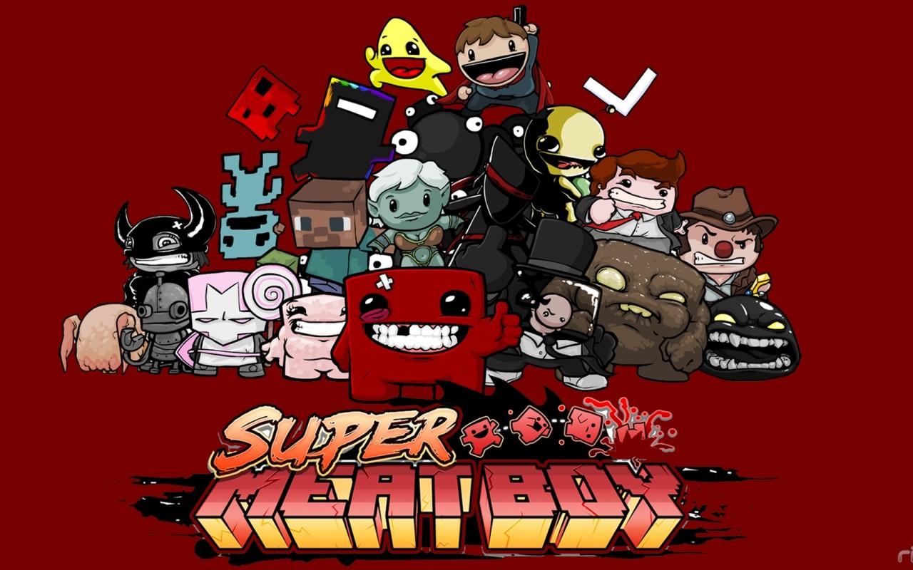 Super Meat Boy Ultimate +saves+soundtrack+wallpaper+guia
