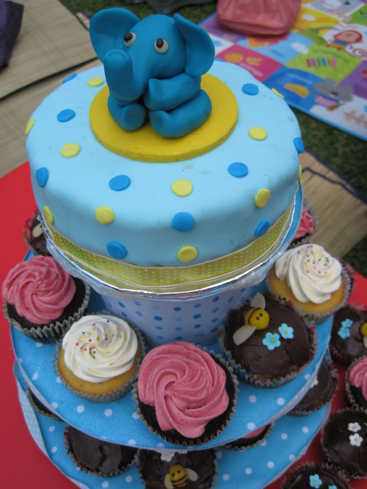 The Sweet Life Little Blue Elephant For K s 1st Birthday the-sweet-life-little-blue-elephant-for-k-s-1st-birthday