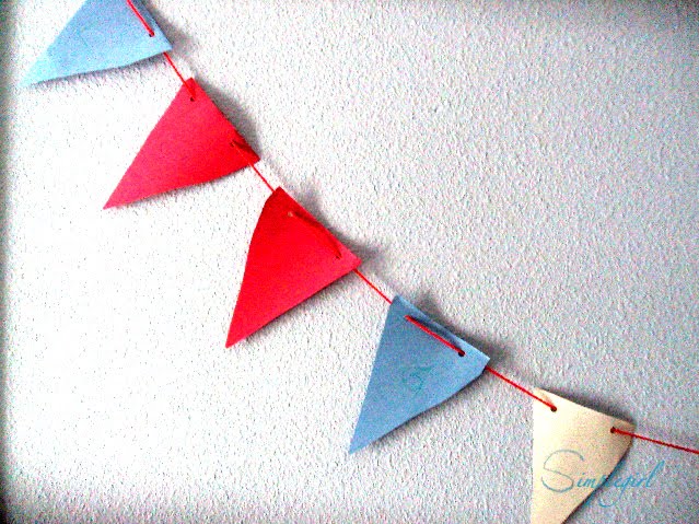 How to Make Paper Bunting