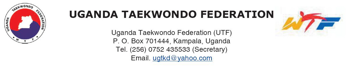 UGANDA TAEKWONDO FEDERATION