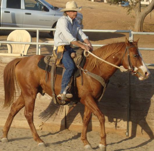 Geronimo's first ride