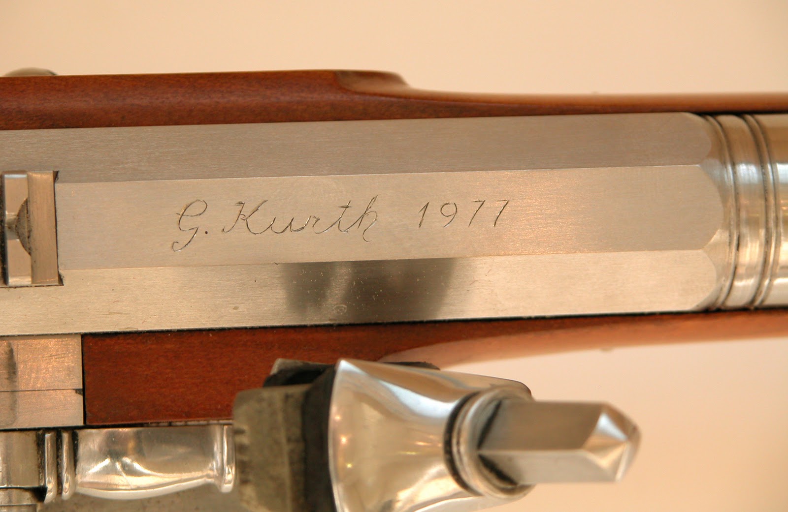 Contemporary Makers Wheel Lock Pistol by Guenther Kurth