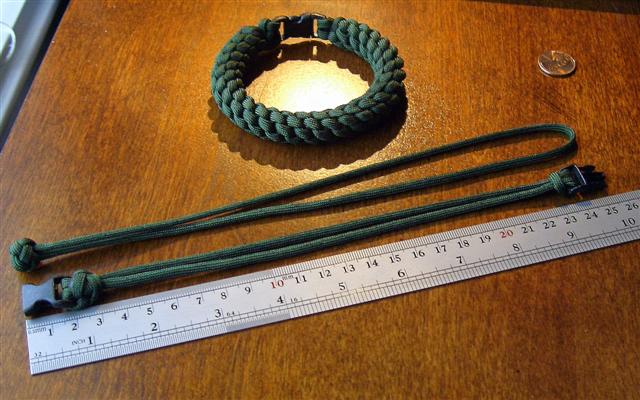 Stormdrane's Blog: A Solomon Ladder paracord watchband/bracelet...