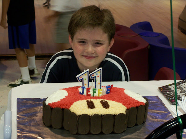 Jeffrey's 11th Birthday Cake