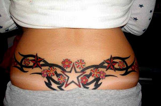 Lower Back Tattoos with Image Favorite Sexy Girls Placed Tattoo On The Lower Back Especially Lower Back Star Tattoo Picture 1
