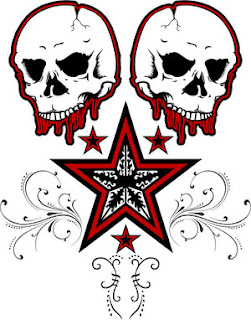 Nice Star Tattoos With Image Tattoo Designs Especially Skull Star Tattoo Picture 3