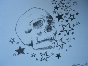 Nice Star Tattoos With Image Tattoo Designs Especially Star Skull Tattoo Picture 7