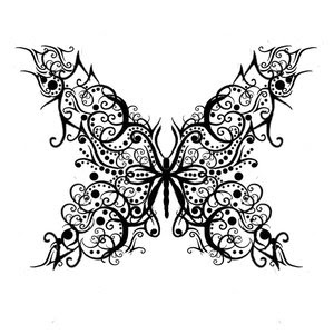 Nice Butterfly Tattoo With Image Butterfly Tattoos Design Picture 5