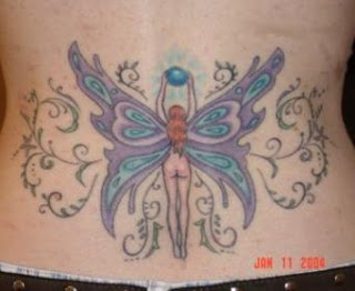 Nice Butterfly Tattoo With Image Butterfly Tattoo Designs For Female Lower Back Butterfly Tattoos Picture 2
