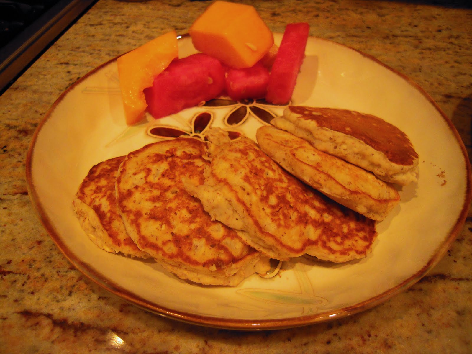 Two Eat Philly Vegan Banana Pancakes