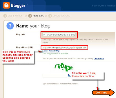 giving your blog a name