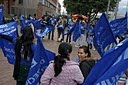 Marchando en la empresa de acueducto bogota