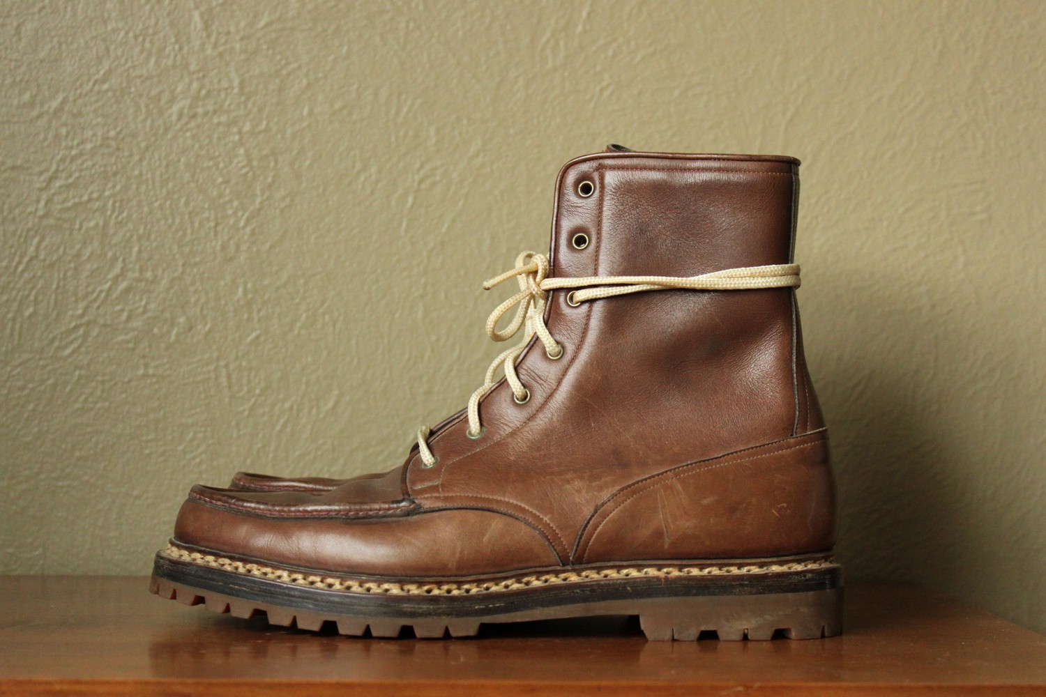 Trade Brigade Womens//Boots//Brown Leather//Vibram