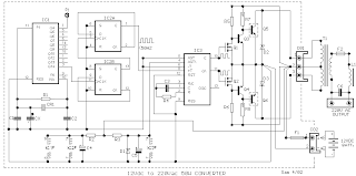 Electronics Technology: Power Converter 12 VDC-220 VAC 50W
