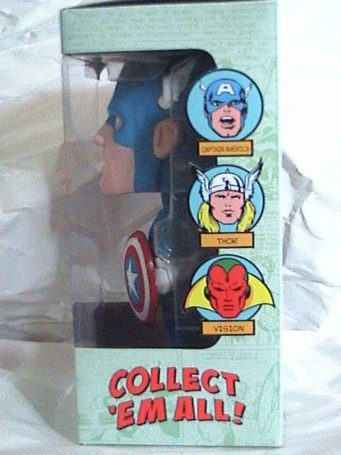 captain america bobble head