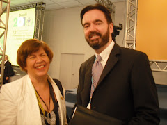 Vera Mattos e John Sandage (ONU)