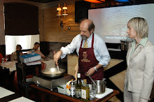 Giuseppe Pariani cooking in Russia