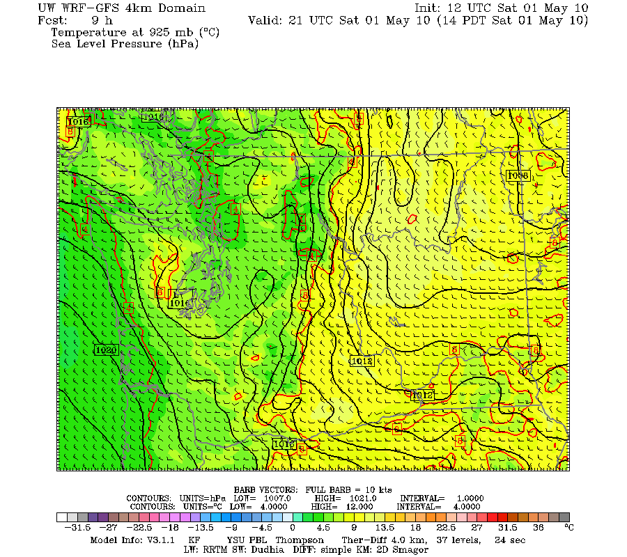 Cliff Mass Weather Blog A Weather Odyssey Across the Cascades