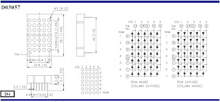 Circuit Desolator: LED Dot Matrix Pin Configuration (pinouts)