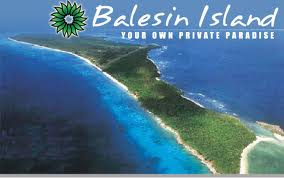 Balesin island of the Philippines