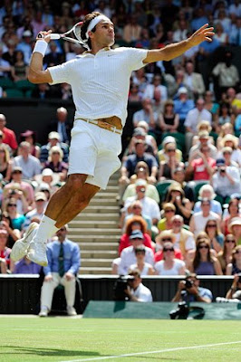 Pic of all kind sports: Federer smash
