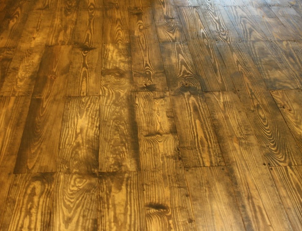 Make Your Own Flooring With 1x6 Pine, 15 Lb Felt Paper For Hardwood Flooring