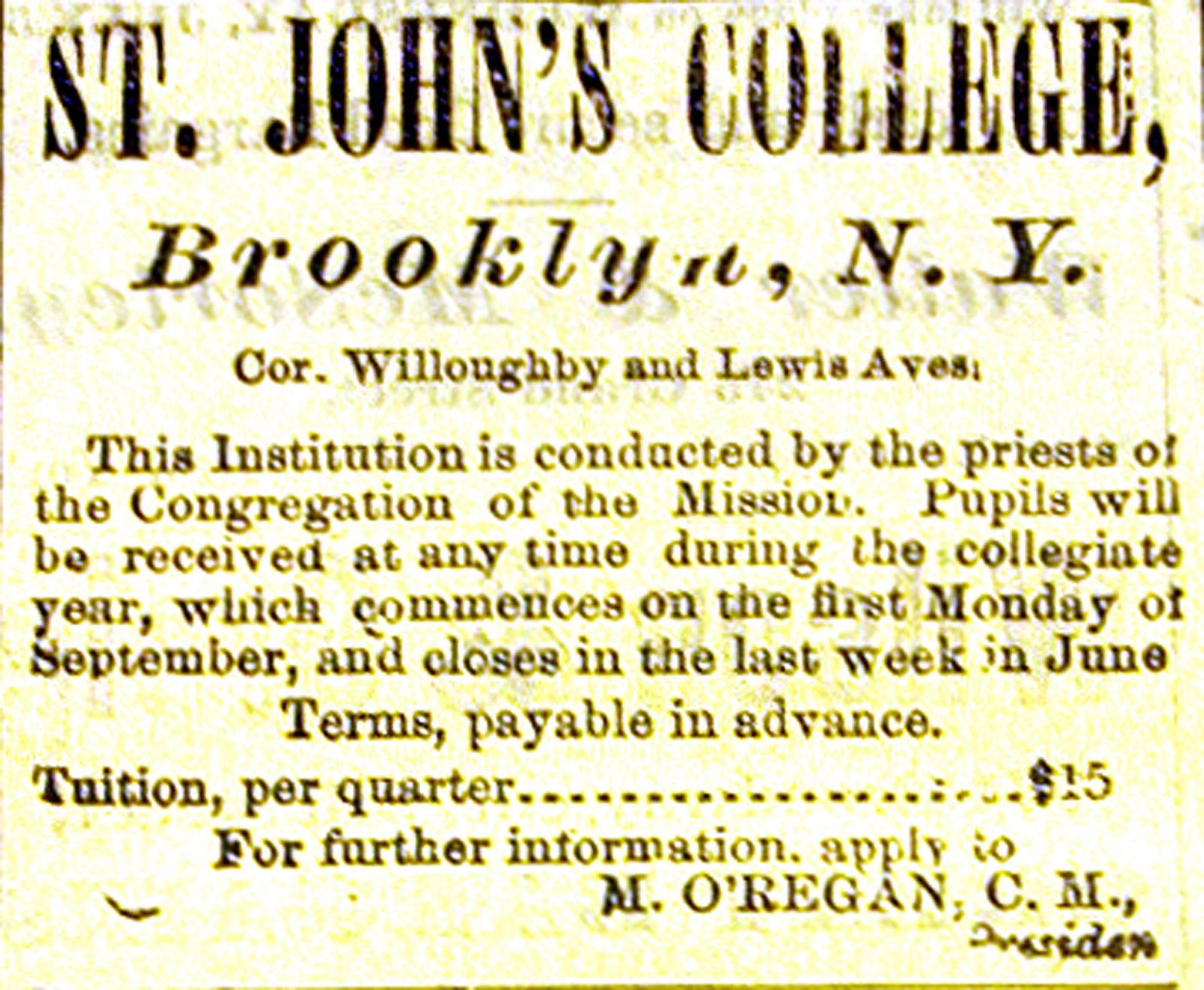 [tab52a(St.John'sCollegeAd1869).jpg]