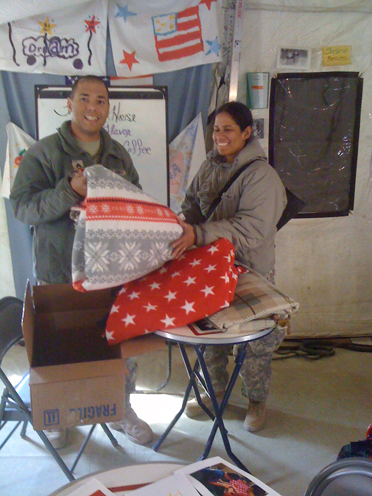 Care Packages for Soldiers Blankets for the troops