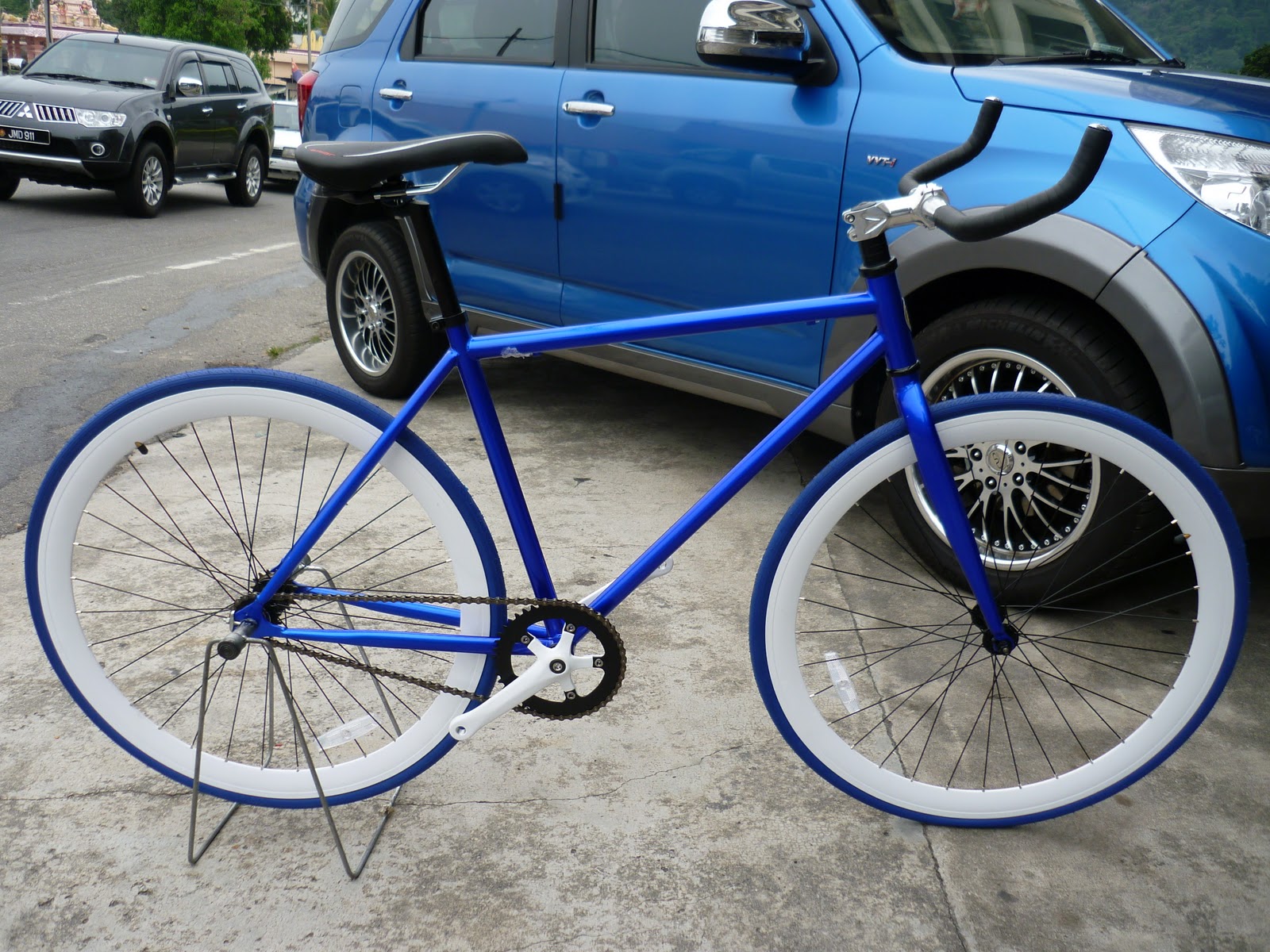 blue fixie