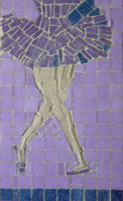 Mosaicos Venecianos: Mosaicos decorativos - serie bailarinas