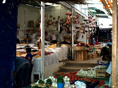 Mercado  de los  indígenas en San Cristobal de las Casas.