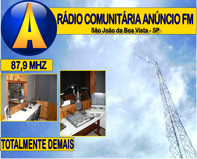 :::::RÁDIO COMUNITÁRIA ANÚNCIO FM 87.9 MHZ:::::