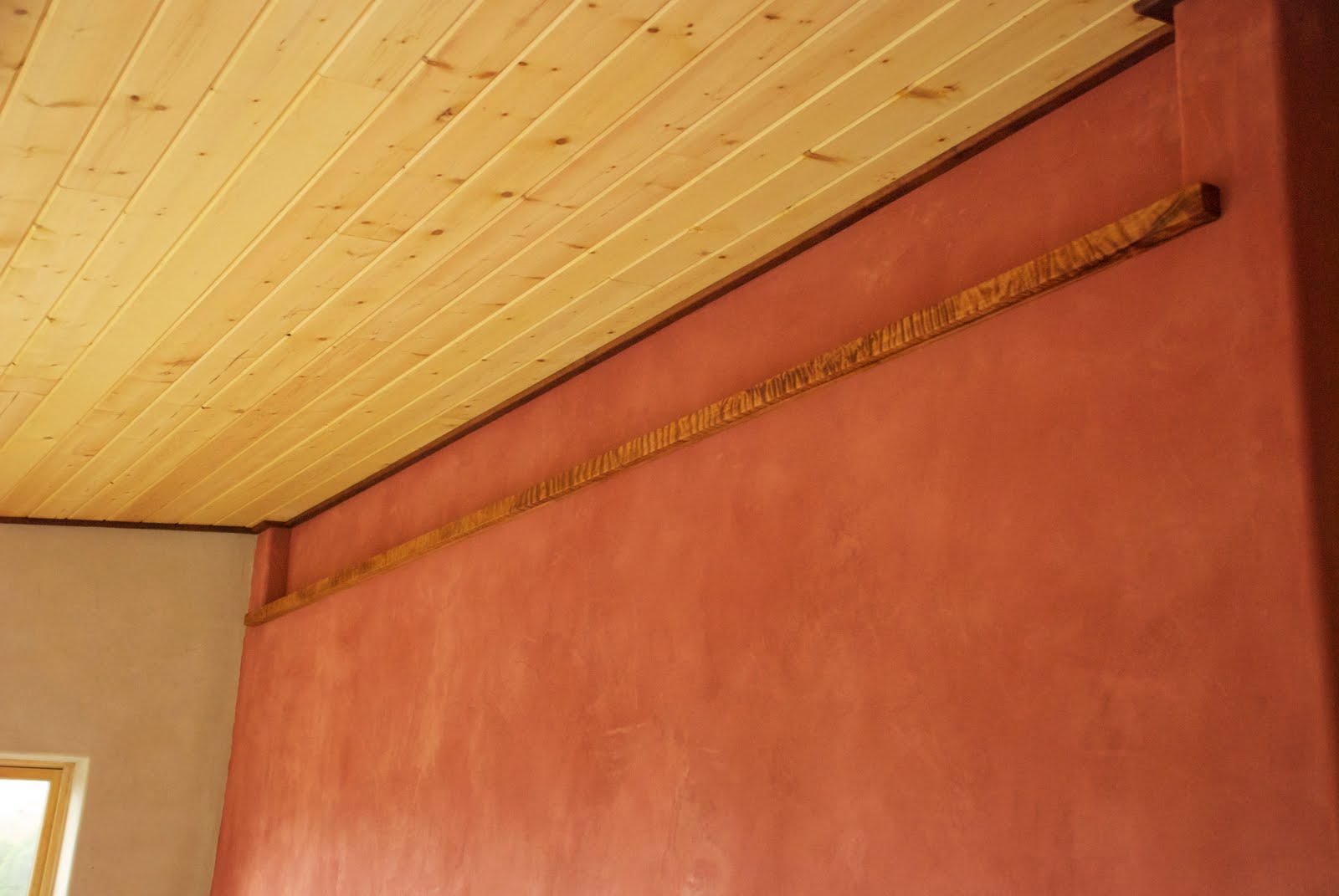 Ceiling Trim and Curly Redwood Sill, look how beautiful! title=