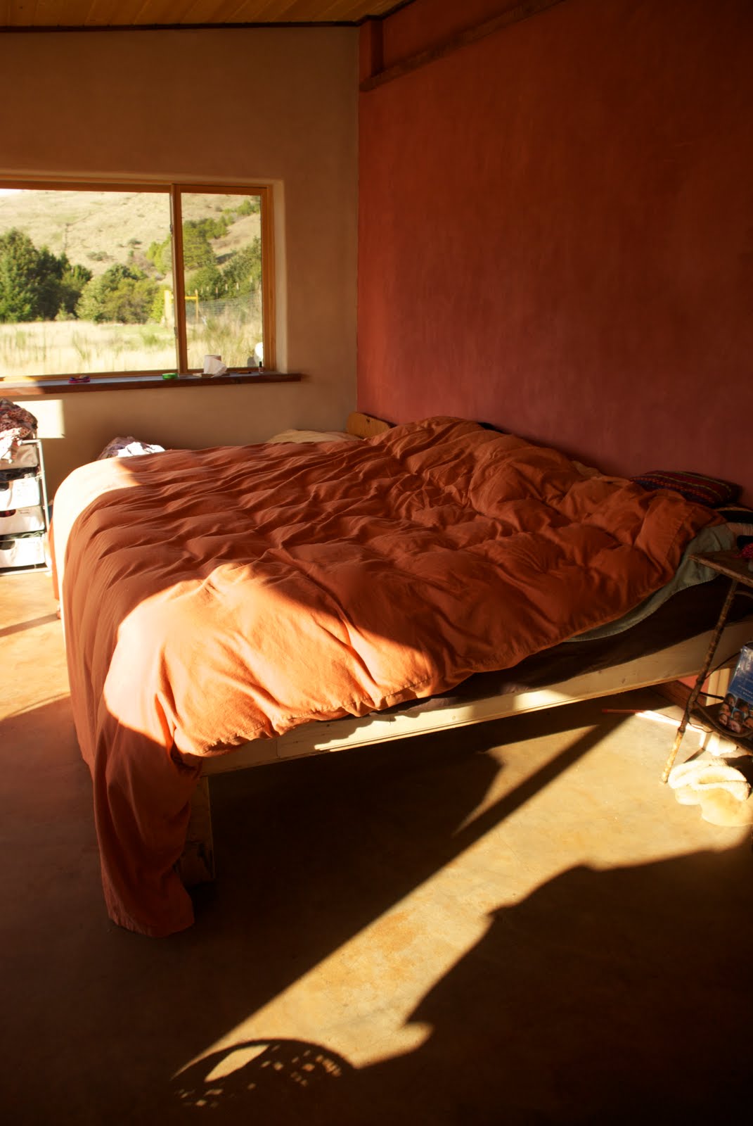 California Homesteading A Bed Off the Floor