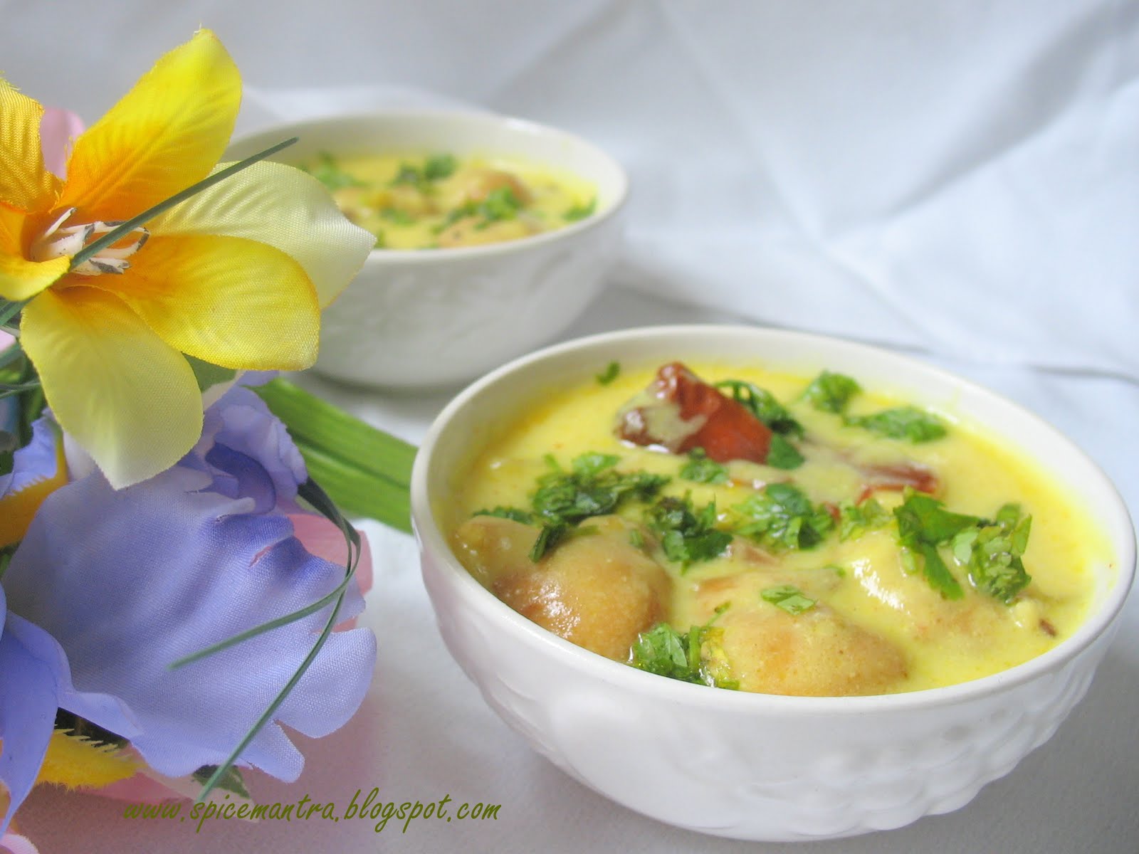 * Treat your tongue * Couple Of Awards & Gram Flour Dumplings in Spicy