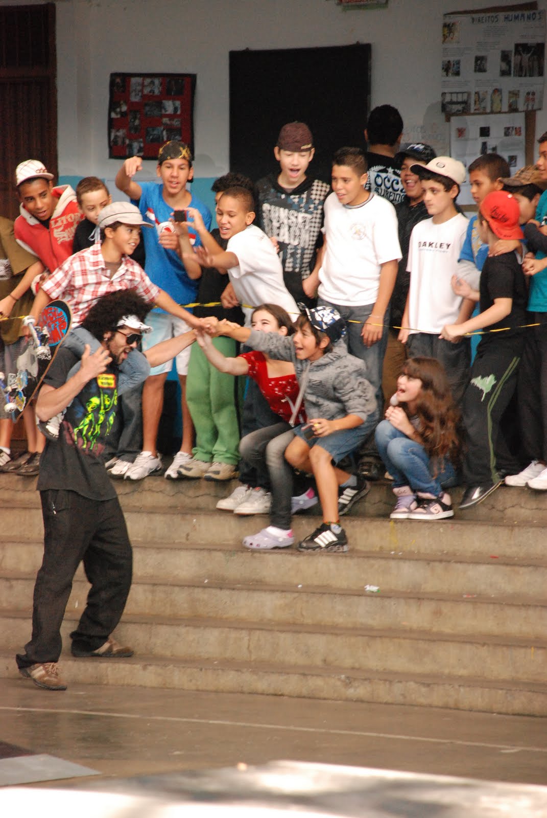 Skate nas escolas Colégio Estadual Papa João Paulo I Snoway News