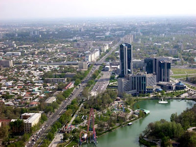A view of Tashkent city