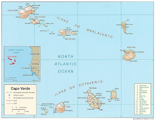 Map Of Cape Verde