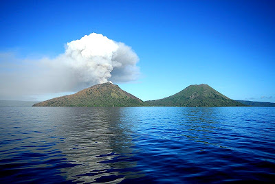 Tarvurvur volcano