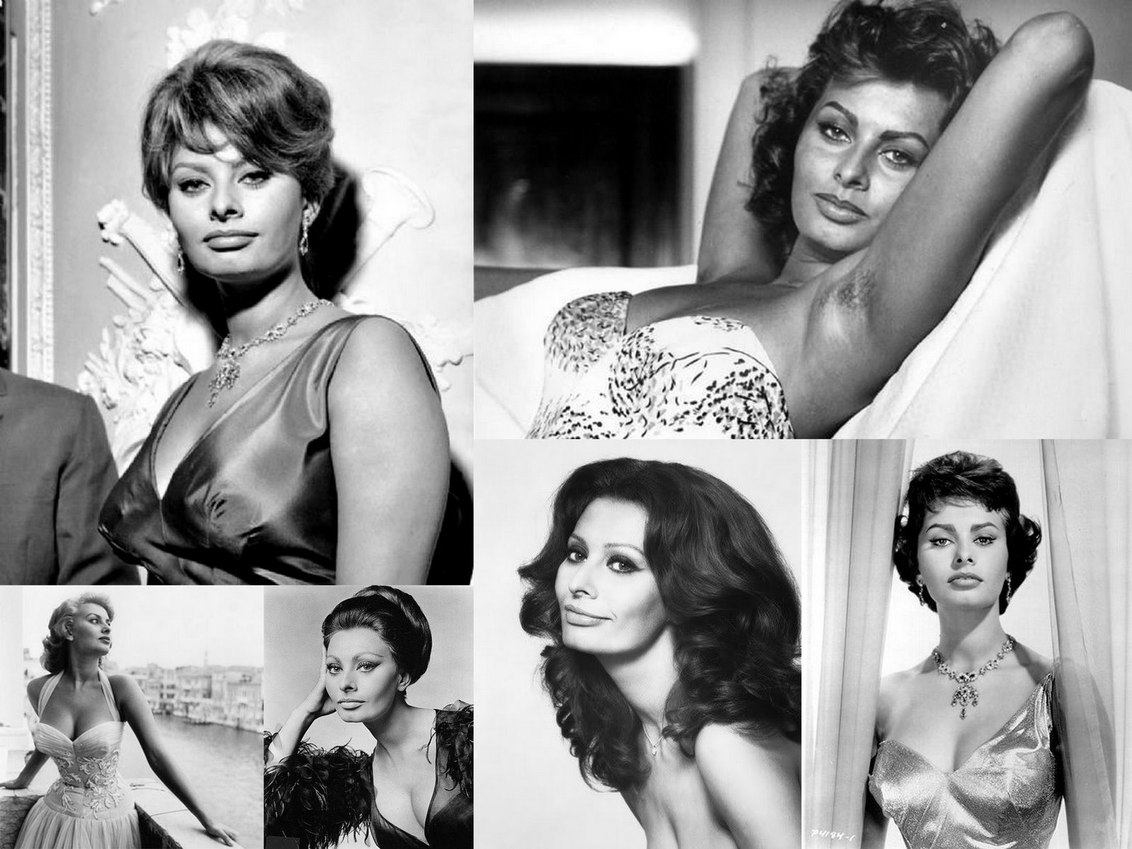 Sophia loren foi musa dos grandes diretores do cinema. 