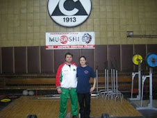 Training in Bulgaria - Gwen and Coach Zdravco Stoichov